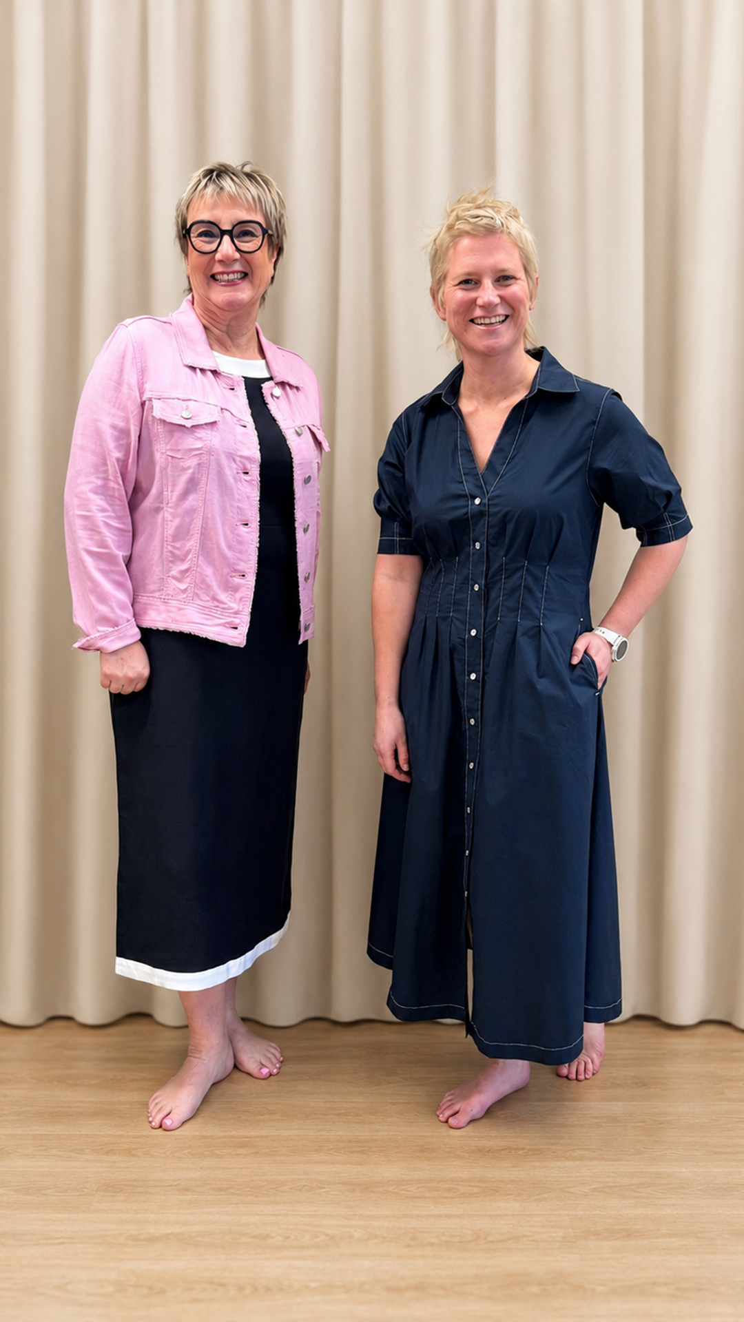 style items clothing on different bodies